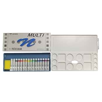 (未使用･未開封品)　ニッカー 水彩絵具 ポスターカラー 12色13本セット 11ml(4号) ar3p5n1 ニッカー絵具】ニッカー ファン・ポスターカラー 12mlチューブの